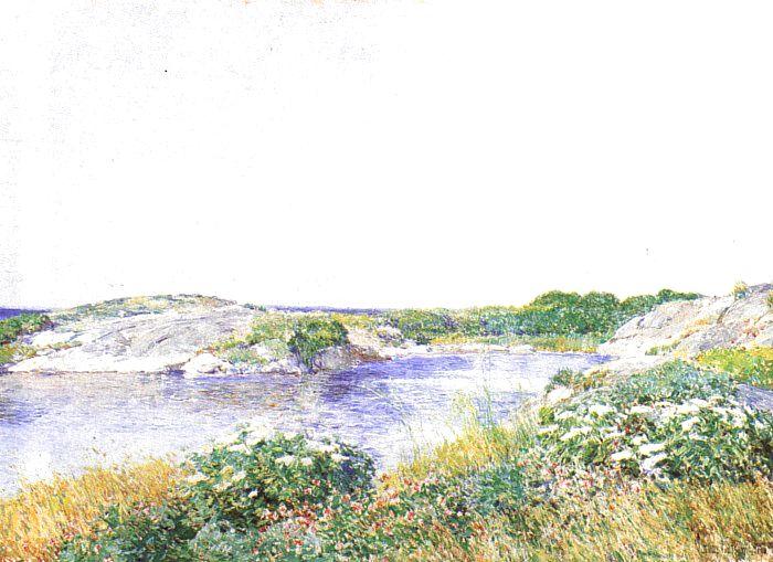 Childe Hassam The Little Pond at Appledore China oil painting art